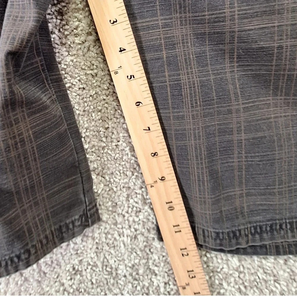 Vans Cargo Shorts Mens 32 (Fits W33) Plaid Skater Streetwear Gorpcore Grunge